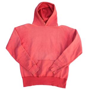 NUEVO TRENDY FIN FADE DISTRESSED RAW EDGE Heavyweight Washed Kangaroo Pocket Hoodie 100% algodón para invierno - Product Image 2