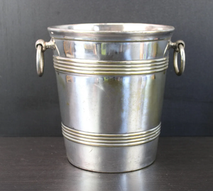 Seau à glace décoratif au design élégant, prix premium, refroidisseur à vin en métal, grand refroidisseur à champagne et bière, vente en gros - Product Image 1