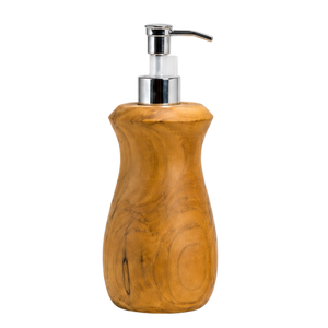 Ensemble de lavage des mains en teck de luxe ARTERRA, distributeur de savon liquide moderne pour hôtels, villas et maisons - Product Image 3
