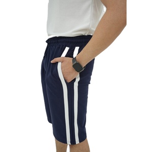 Ensemble été homme décontracté, short et t-shirt à manches courtes, 2 pièces, uni - Product Image 6