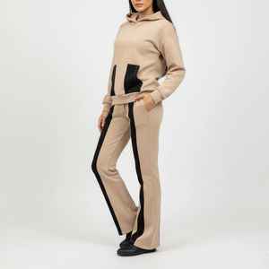 Conjunto Deportivo de Dos Piezas para Mujer, Estilo Informal, 100% Algodón, de Primera Calidad, Talla Grande - Product Image 3