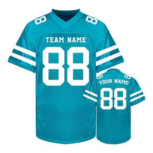 Fabricant de maillots de football américain en gros – Polyester, maille, logo personnalisé, patch brodé, tenues d'équipe durables, commandes en gros - Product Image 4
