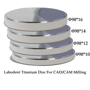 Disco de Titanio Clase I Labodent para Laboratorio Dental, con Conector Universal para Fresado CAD/CAM, Superventas - Product Image 3