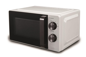 20L Compact Countertop <strong>Microwave</strong> Oven 700W, <strong>Small</strong> Kitchen <strong>Microwave</strong> with Glass Turntable Black Color - Product Image 5