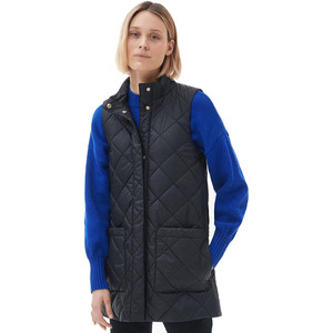 Gilet matelassé d'hiver personnalisé sans manches pour femme, idéal pour le golf et l'équitation - Product Image 5
