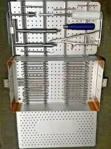 Juego de Extracción de Tornillos Rotos, 54 Piezas, Kit de Instrumentos Quirúrgicos Ortopédicos para Columna Vertebral, Sistema de Extracción de Implantes de Acero Inoxidable para Trauma - Product Image 2