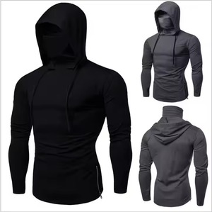 เสื้อฮู้ดคลุมหน้า สวมใส่สบายๆ สำหรับผู้ชาย ผู้หญิง ขายส่ง - Product Image 3