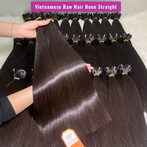 Vente de gros Extensions de cheveux humains vietnamiens bruts à cuticules alignées de meilleure qualité Cheveux à cuticules alignées - Product Image 3