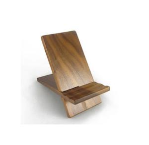 Superior Quality Office Table Desk Mobile Phone Wood Stand Customized Logo Natural Wooden Mobile Phone Stand At Wholesale Price - Product Image 1