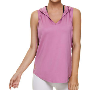 Camiseta Deportiva con Capucha para Mujer, Venta al por Mayor, Camiseta Deportiva con Capucha de Secado Rápido y Cómoda - Product Image 1
