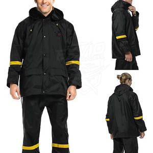 Traje Impermeable de Nailon/Poliéster, Tejido Cómodo, Transpirable y Ligero, con Capucha - Product Image 3