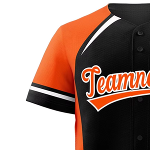 Maillot de baseball pour hommes disponible en gros, entièrement personnalisable, respirant, confortable et infroissable. - Product Image 2
