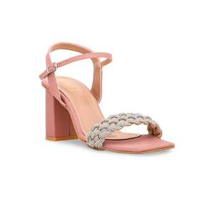 Sandalia de tacón Rosa FN5493 con diseño elegante - Product Image 2