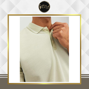 Fournisseur en gros de polos pour hommes de qualité standard, style décontracté, coupe régulière, motif uni, disponibles à la vente - Product Image 5