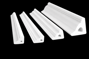 Perfil de Esquina de PVC Extruido Personalizado, Protector de Bordes de Pared de Plástico, Moldura Decorativa para Protección de Edificios - Product Image 4