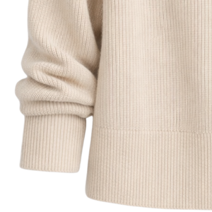 Chaqueta de punto con cremallera para mujer, textura acanalada suave, manga larga, cuello ancho, informal, ligera, para uso diario - Product Image 5