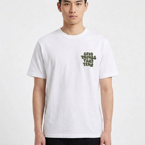 ออกแบบโลโก้ตามสั่ง เสื้อยืดพิมพ์ลายดิสชาร์จ ผ้าฝ้าย 100% เสื้อผ้าลำลอง ทรงปกติ คอกลม แขนสั้น - Product Image 6