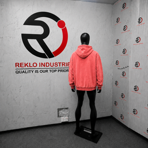 Sudadera con capucha con cremallera Holy Sun Bird Graphic Coral Red, estilo oversize vintage streetwear, con estampado desgastado, casual unisex, en oferta. - Product Image 4