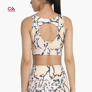 2026 New Arrival All Over Sublimation Print Breathable Gym Fitness Bra and Legging Seamless <b>Yoga</b> <b>Set</b> Made in Pakistan OEM ODM - Product Image 4