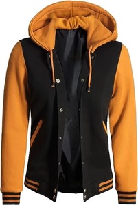 Veste d'hiver pour homme de style vintage, mélange de laine, fermeture à boutons en corne, col côtelé, capuche en fourrure de mouton, grande taille, respirante - Product Image 3