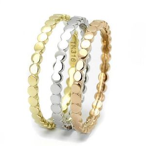 Bracciali alla Moda TK3180-IP in Acciaio Inossidabile Placcato Oro e Oro Rosa (Ion Plating) Senza Pietre con Design Elegante - Product Image 4