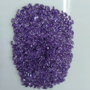 Ametista Natural Africana, Corte Marquesa de 5x2.5MM, Gema Suelta de Alta Calidad en Color Púrpura Intenso para Joyería, Modelo Red Mountain Gems - Product Image 5
