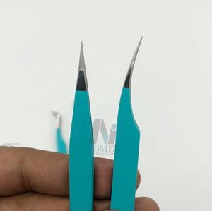 แหนบต่อขนตาเพิ่มวอลลุ่มสแตนเลสอุปกรณ์ดูแลส่วนบุคคลพร้อมสี & กล่องใส่การ์ดตามสั่ง - Product Image 6