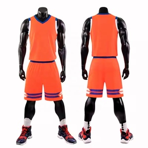 Maillots de basket-ball personnalisés OEM avec impression par sublimation pour hommes, design uni, vêtements de basket-ball OEM pour hommes - Product Image 4