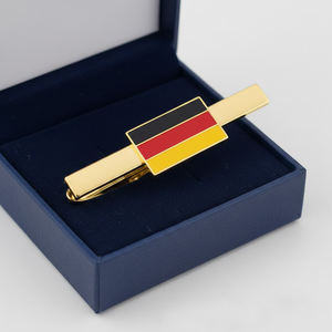 Accesorios de viaje, recuerdos, pinzas de corbata personalizadas con la bandera de la nación/país para hombre - Product Image 2