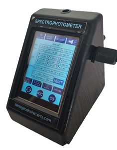 Spectrophotomètre de couleur Best Sensegood, revêtement PVD, haute précision, colorimètre portable manuel, revêtement de film métallique 400-700nm 1nm - Product Image 1