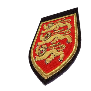 Insignias Bordadas a Mano Personalizadas de Alta Calidad al por Mayor, con Hilo Metálico, Ecológicas, Libres de Níquel, Diseño de Primera Calidad, OEM - Product Image 4