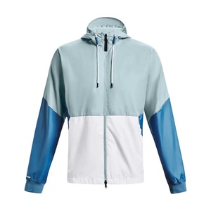 Chaqueta Cortavientos Ligera con Capucha para Hombre, Impresión Digital, Corte Regular, Patrón de Letras, Personalizada, OEM, Venta al Por Mayor, Invierno - Product Image 1