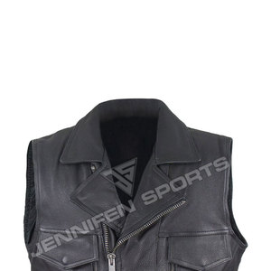 Nuevo Precio al por Mayor, Chaleco de Cuero Super Rider de Alta Calidad, Transpirable, Chaleco de Cuero para Motociclistas, el Más Vendido, para Hombre - Product Image 2