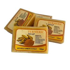 JABÓN DE CÚRCUMA DE ALTA CALIDAD PARA SUMINISTRO AL POR MAYOR EN COMERCIO INTERNACIONAL - Product Image 1