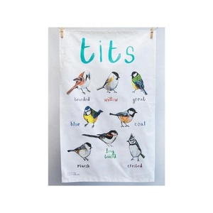 Bolsa de té atractiva y útil en una taza de té bordada cosas útiles altamente absorbente espesar buenos Wibes solo paños de cocina - Product Image 5