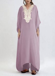 2026 Trendy Beautiful Dubai Embroid Kaftan for Women Hand Work Kaftan Traditional Islamic Clothing and Accessory Designed - Product Image 5