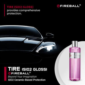 Brillo para Neumáticos Fireball de 500 ml (Rosa), Brillo Húmedo de Larga Duración para Autos, Motos y SUVs con un Acabado Brillante Perfecto - Product Image 4