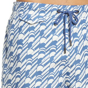 New <b>Men</b> Quick Dry Breathable 100% Polyester Canvas Swim <b>Trunks</b> Elastic Waist Mid Waist Sexy Surf Swimming Shorts Pockets - Product Image 2