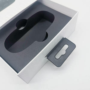Bulk Purchase Black White Cardboard Earphone <b>Box</b>, Custom Printed Packaging for Bluetooth Headphones - Product Image 6