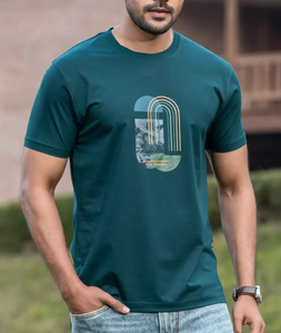 Camiseta de Hombre Personalizada con Logotipo, 260 g/m², 100% Algodón Ecológico, Transpirable, Estilo Vintage, Impresión Serigráfica, Venta al Por Mayor OEM - Product Image 5