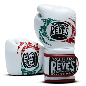 ถุงมือชกมวยหนังวัว Cleto Reys ระบายอากาศได้ดี ซับเหงื่ออย่างมืออาชีพ ปรับแต่งสีได้ รุ่น RL-BG-164 - Product Image 1