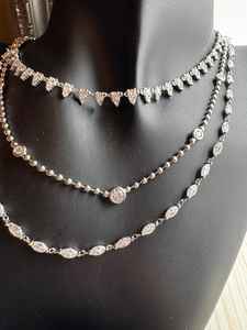 Collar con Borla de Moissanita, Plata de Ley 925, Joyería Fina de Lujo para Mujer, Collar con Colgante de Moda - Product Image 5