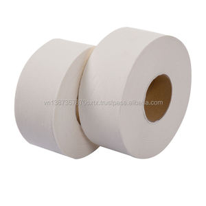 Papel Higiénico Jumbo de 2 Capas, Blanco, Reciclado, para Baño, Accesorio de Baño de Primera Calidad, Venta al Por Mayor - Product Image 5