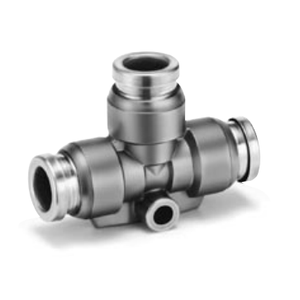 SMC Pneumatics Metal One-Touch Fittings KQB2T16-00 <b>Pneumatic</b> <b>Parts</b> - Product Image 3