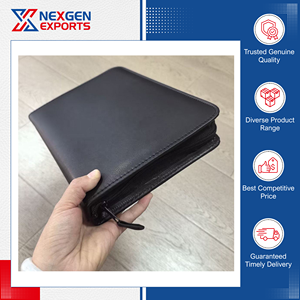 Proveedor Mayorista de Carpetas de Presentación de 7 Anillos de Excelente Calidad, Estilo Moderno y Lujoso, Personalizables OEM/ODM, Fabricante Indio - Product Image 3