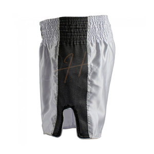 Diseña tu propio logotipo, pantalones cortos de Muay Thai para hombre, los más vendidos, de secado rápido y transpirables, para venta en línea. - Product Image 4