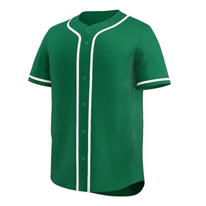 Custom High Quality Adult <b>Baseball</b> Jersey Professional Design Breathable Uniform Plus Size 100% Polyester Moisture Wicking - Product Image 2