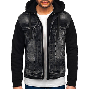 New Arrival Leather and denim <b>Jacket</b> for Men in Custom Colors- Export From Pakistan New and Trendy Design Lather <b>Jacket</b> for Men - Product Image 6