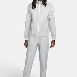 Ensemble de survêtement homme sur mesure, effet délavé, ensemble de jogging uni, vêtements de sport, sweat à capuche et pantalon, dernier design, logo personnalisé - Product Image 1