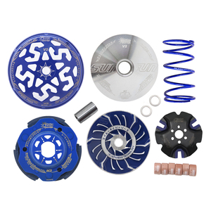 Kit de polea CVT SUN Racing MIO M3 / SOUL i 125, fabricado en Taiwán, de aleación de acero de alto rendimiento, conjunto de transmisión para scooter, mejora de transmisión. - Product Image 1